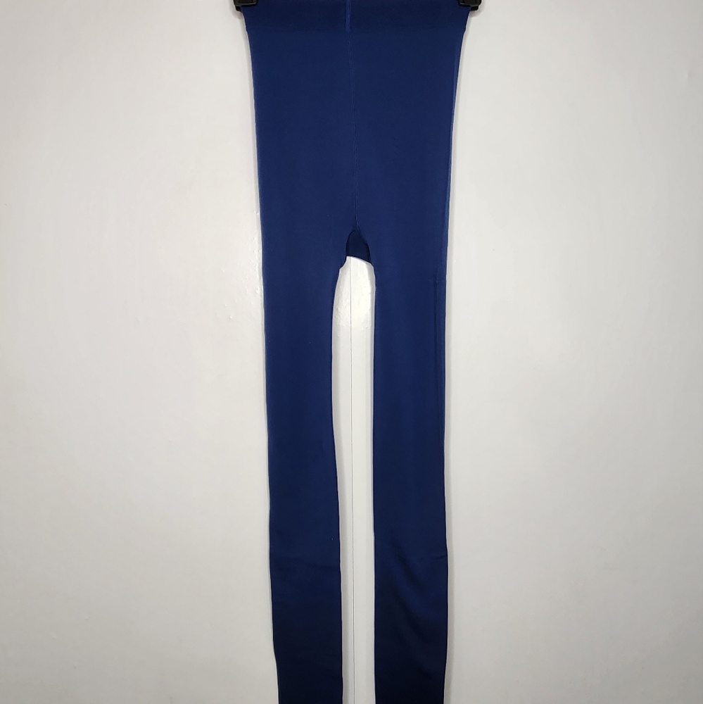 Cozy Comfort Womans Petite Fleeced Lined Leggings, Dark Blue, BRAND NEW